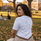 No Shit Shirts - Casual T-Shirt (Backprint): Send Naps, Not Nudes - Body & Autonomy & Sexism - basic