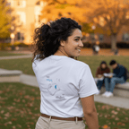 No Shit Shirts - Casual T-Shirt (Backprint): Send Naps, Not Nudes - Body & Autonomy & Sexism - basic