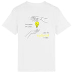 No Shit Shirts - Casual T-Shirt (Backprint): She knew she could, but he explained it first. - Casual T-Shirts - basic