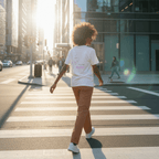 No Shit Shirts - Casual T-Shirt (Backprint): We all have nipples! - Body & Autonomy & Sexism - basic