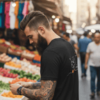 No Shit Shirts - Casual T-Shirt (Backprint): Yes, grandma, I still don’t want children - Casual T-Shirts - basic