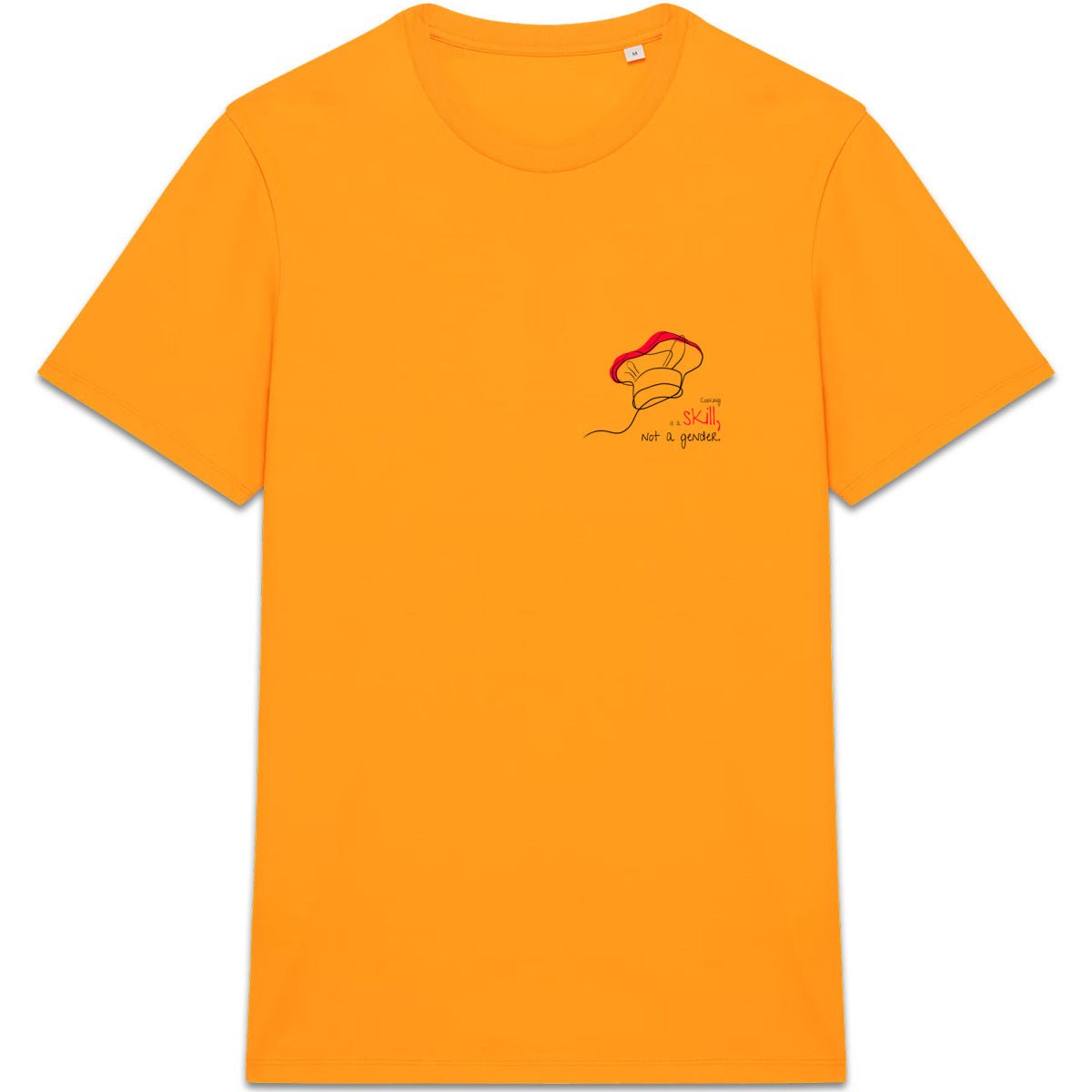 No Shit Shirts - Casual T-Shirt: Cooking is a skill, not a gender. - Casual T-Shirts - basic