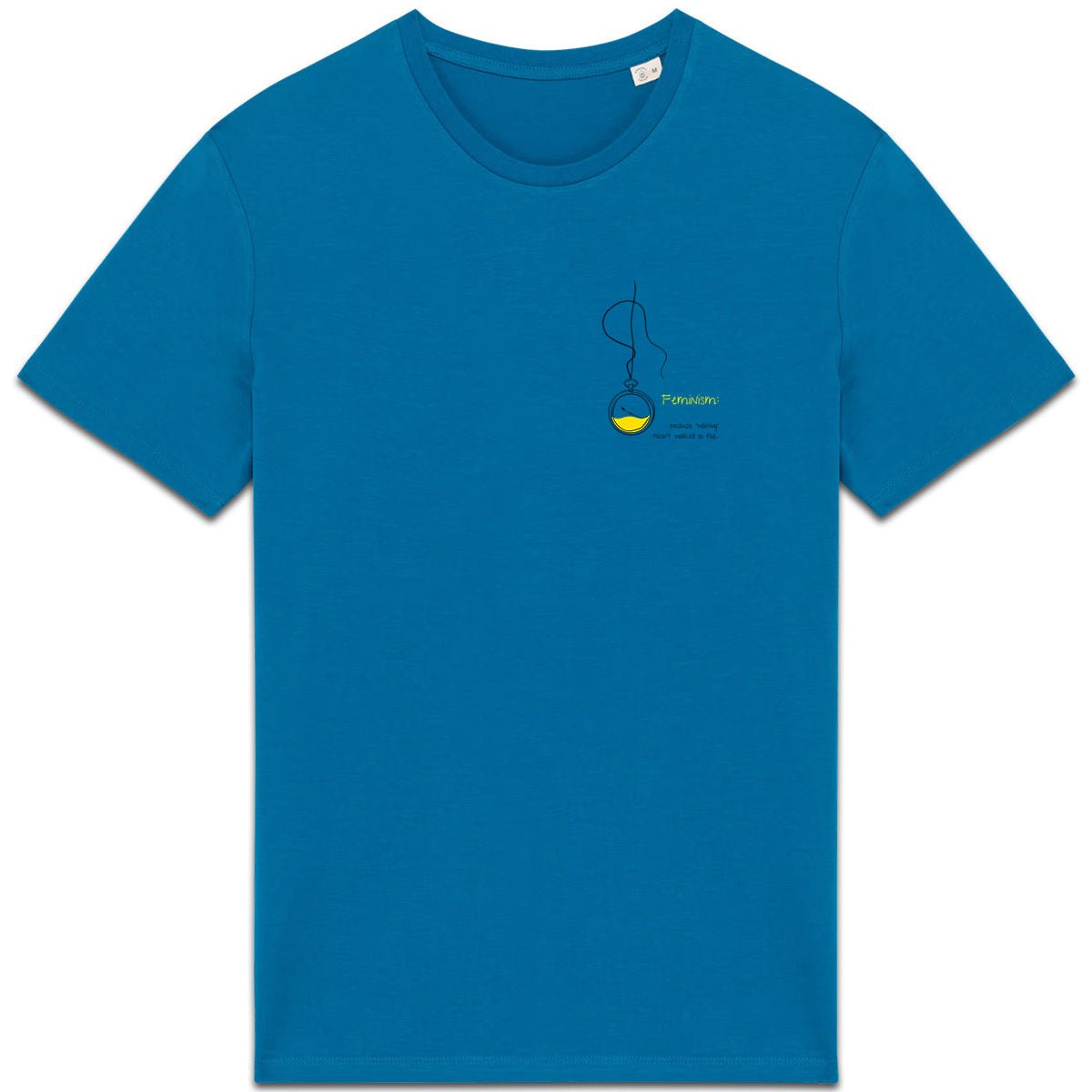 No Shit Shirts - Casual T-Shirt: Feminism: because “waiting” hasn’t worked so far - Casual T-Shirts - basic