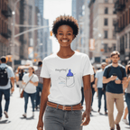 No Shit Shirts - Casual T-Shirt (Frontprint Large): Babysitting? That’s called parenting! - Casual T-Shirts - basic