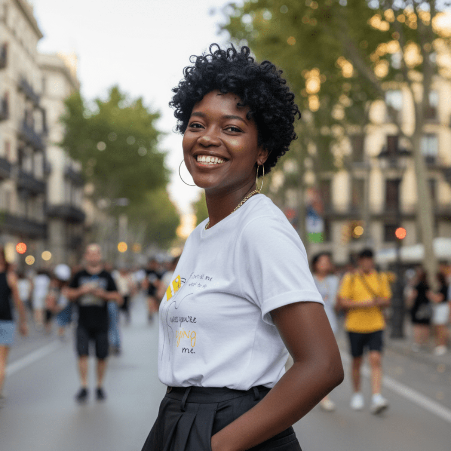 No Shit Shirts - Casual T-Shirt (Frontprint Large): Don’t tell me what to do, unless you’re paying me - Casual T-Shirts - basic