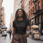 No Shit Shirts - Casual T-Shirt (Frontprint Large): Every chest deserves respect. Regardless of inventory. - Body & Autonomy & Sexism - basic