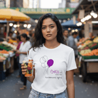 No Shit Shirts - Casual T-Shirt (Frontprint Large): Girls just wanna have fun(damental rights) - Casual T-Shirts - basic