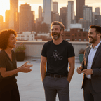 No Shit Shirts - Casual T-Shirt (Frontprint Large): IDK. IDC. IDGAF. - Casual T-Shirts - basic