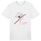 No Shit Shirts - Casual T-Shirt (Frontprint Large): I’ll take power over flowers - Casual T-Shirts - basic