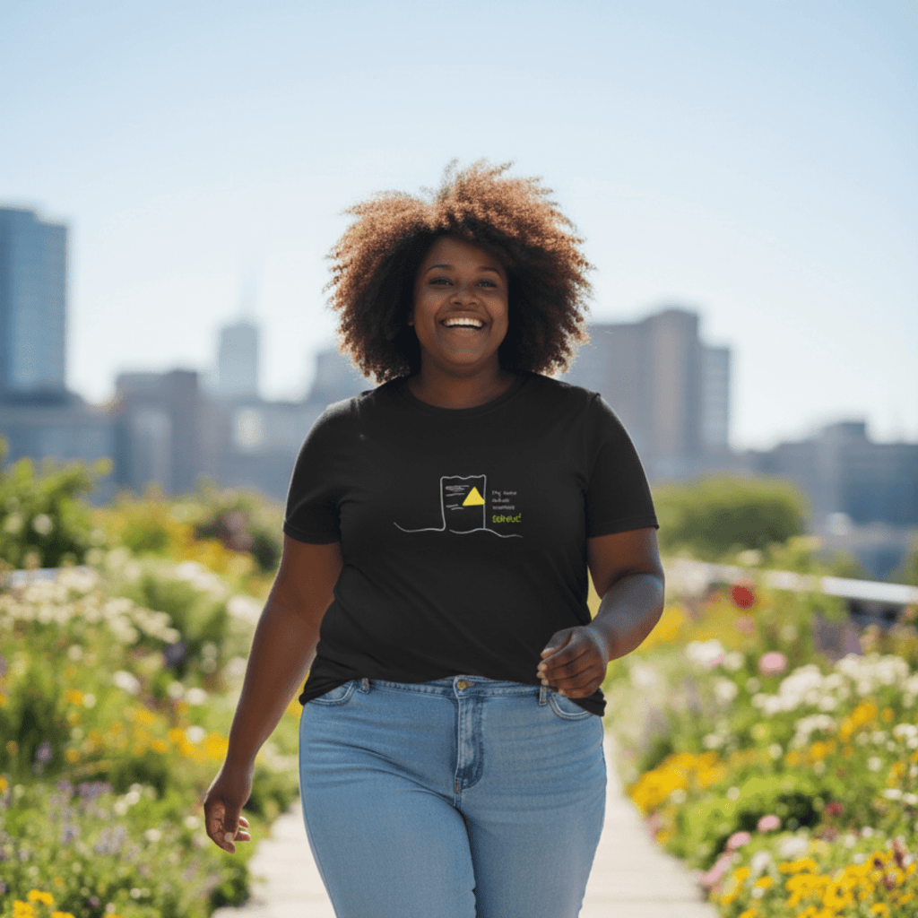 No Shit Shirts - Casual T-Shirt (Frontprint Large): My invoice includes unsolicited advice. - Casual T-Shirts - basic