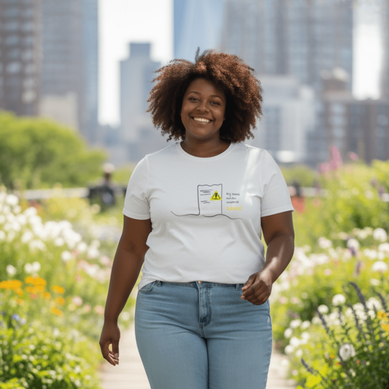 No Shit Shirts - Casual T-Shirt (Frontprint Large): My invoice includes unsolicited advice. - Casual T-Shirts - basic