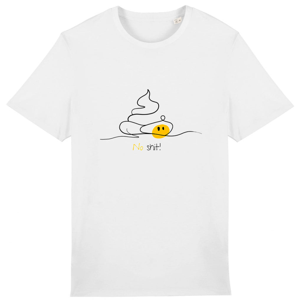 No Shit Shirts - Casual T-Shirt (Frontprint Large): No Shit! - Casual T-Shirts - basic