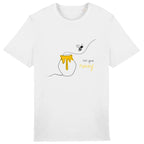 No Shit Shirts - Casual T-Shirt (Frontprint Large): Not your honey - Body & Autonomy & Sexism - basic