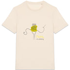 No Shit Shirts - Casual T-Shirt (Frontprint Large): Pasta, not patriarchy - Casual T-Shirts - basic