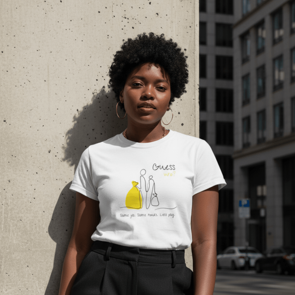 No Shit Shirts - Casual T-Shirt (Frontprint Large): Same job. Same hours. Less pay. Guess who? - Casual T-Shirts - basic