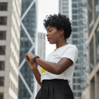 No Shit Shirts - Casual T-Shirt (Frontprint Large): Same job. Same hours. Less pay. Guess who? - Casual T-Shirts - basic