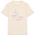 No Shit Shirts - Casual T-Shirt (Frontprint Large): We all have nipples! - Body & Autonomy & Sexism - basic