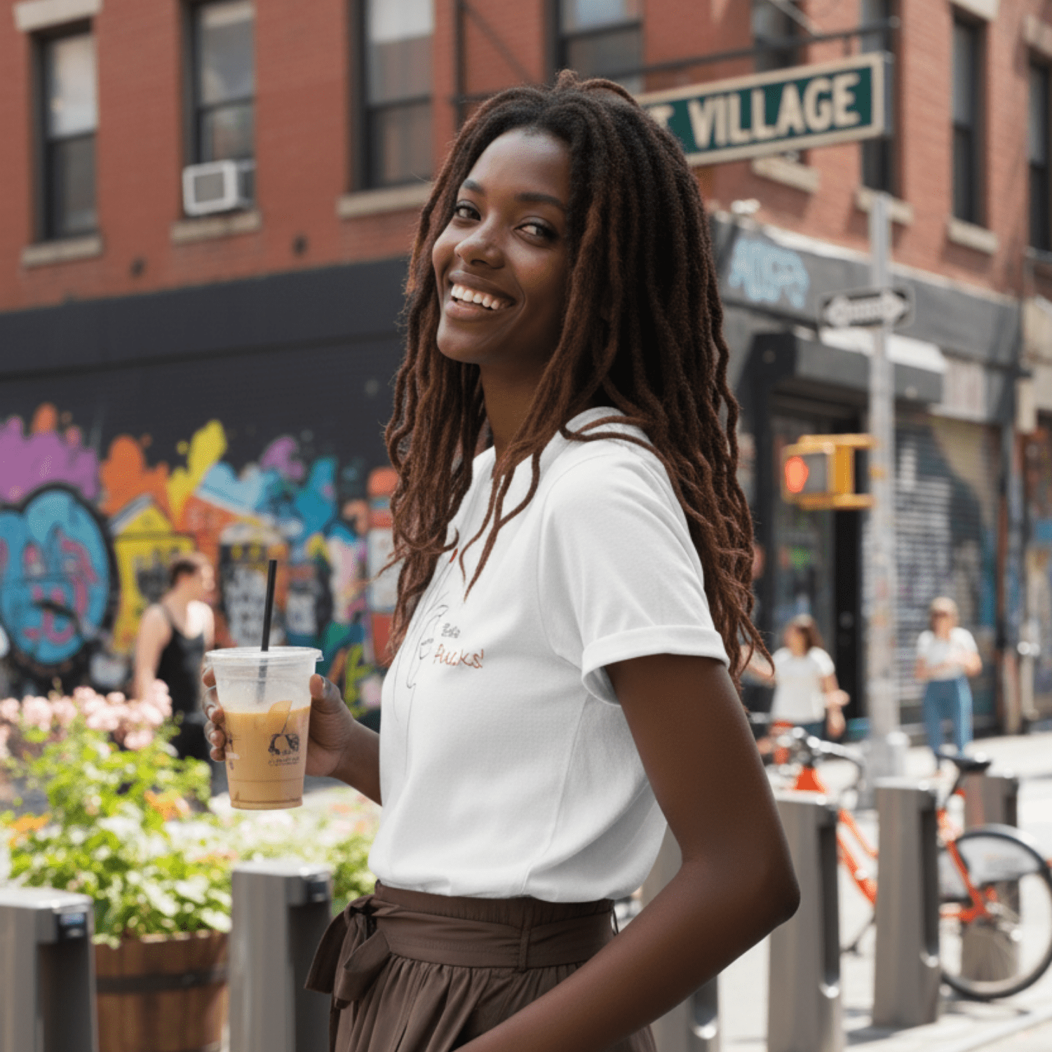 No Shit Shirts - Casual T-Shirt (Frontprint Large): Zero Fucks - Casual T-Shirts - basic