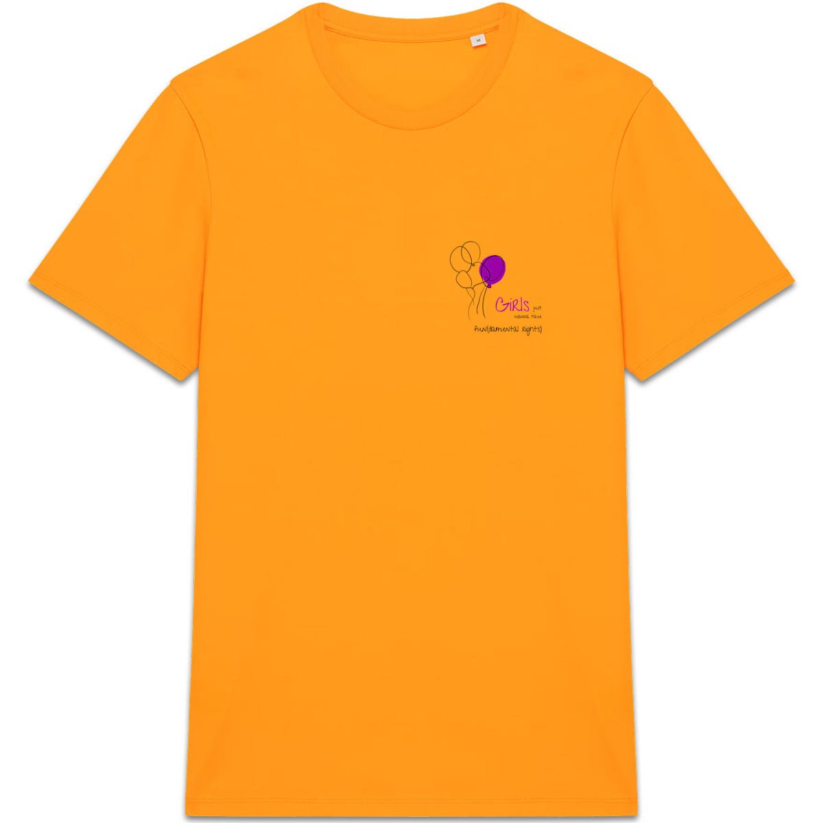 No Shit Shirts - Casual T-Shirt: Girls just wanna have fun(damental rights) - Casual T-Shirts - basic