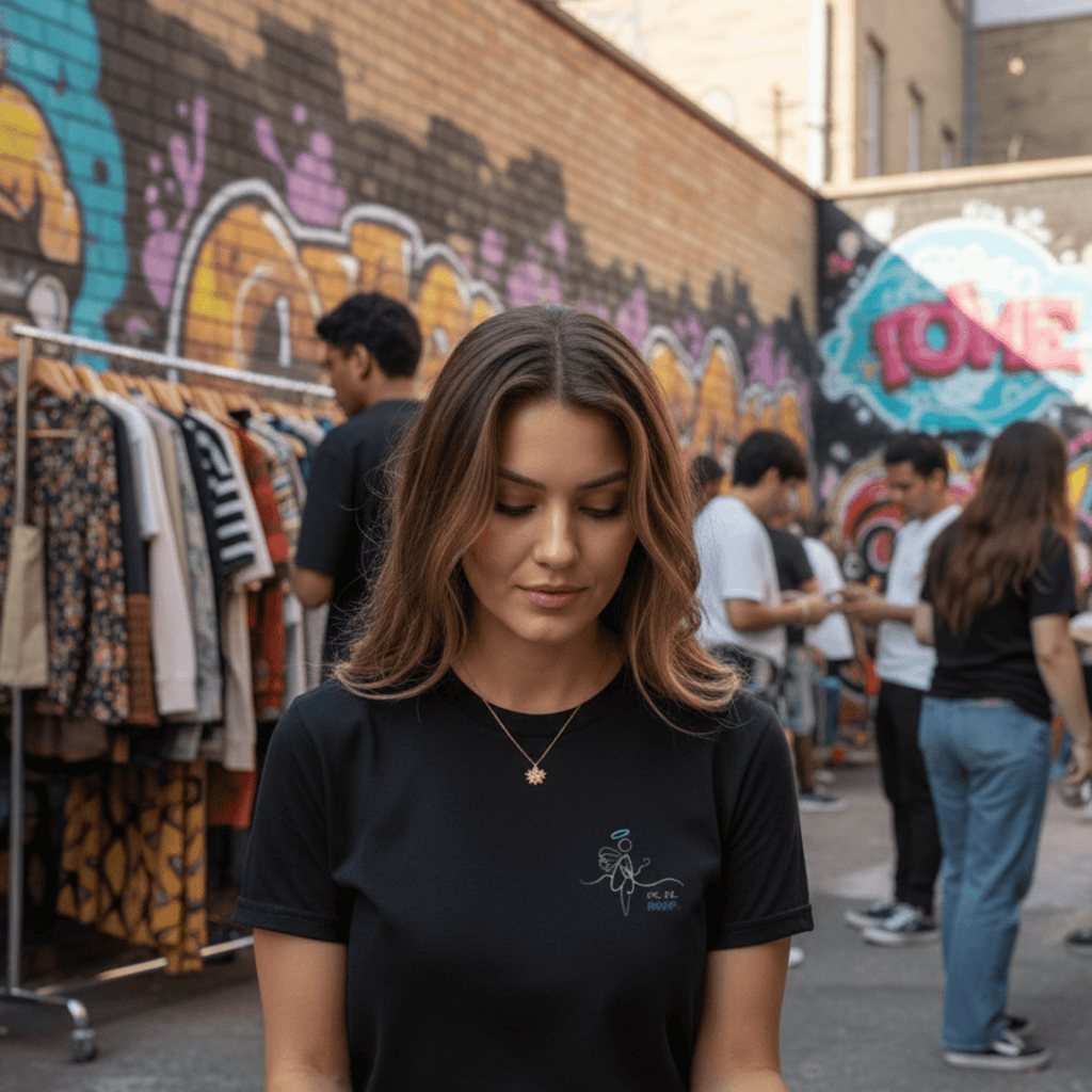 No Shit Shirts - Casual T-Shirt: IDK. IDC. IDGAF. - Casual T-Shirts - basic