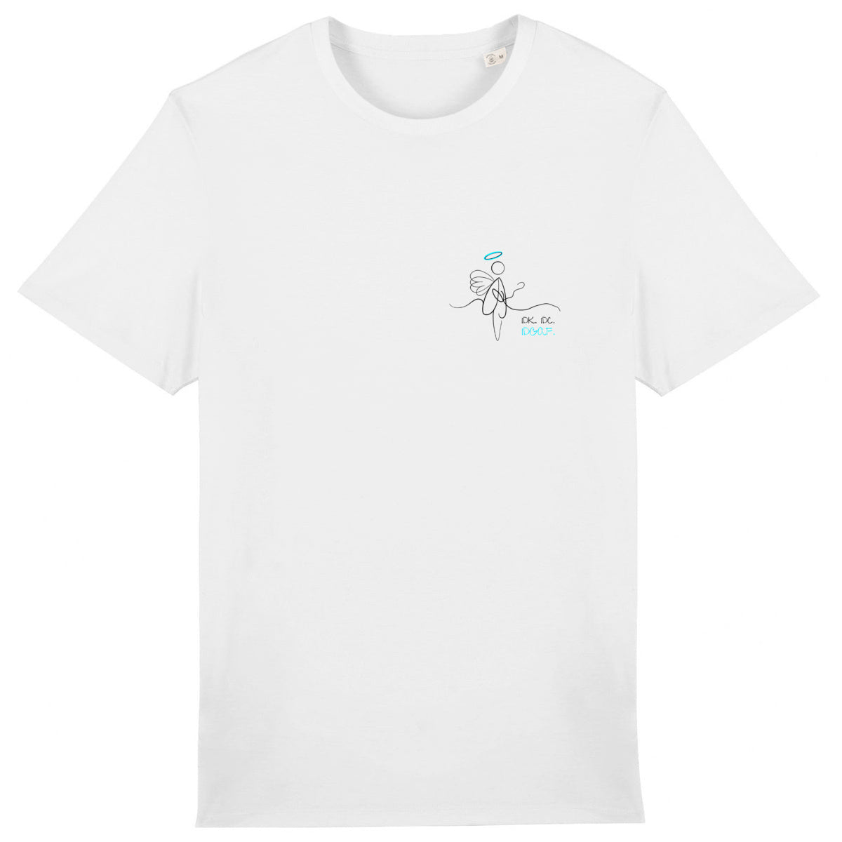 No Shit Shirts - Casual T-Shirt: IDK. IDC. IDGAF. - Casual T-Shirts - basic