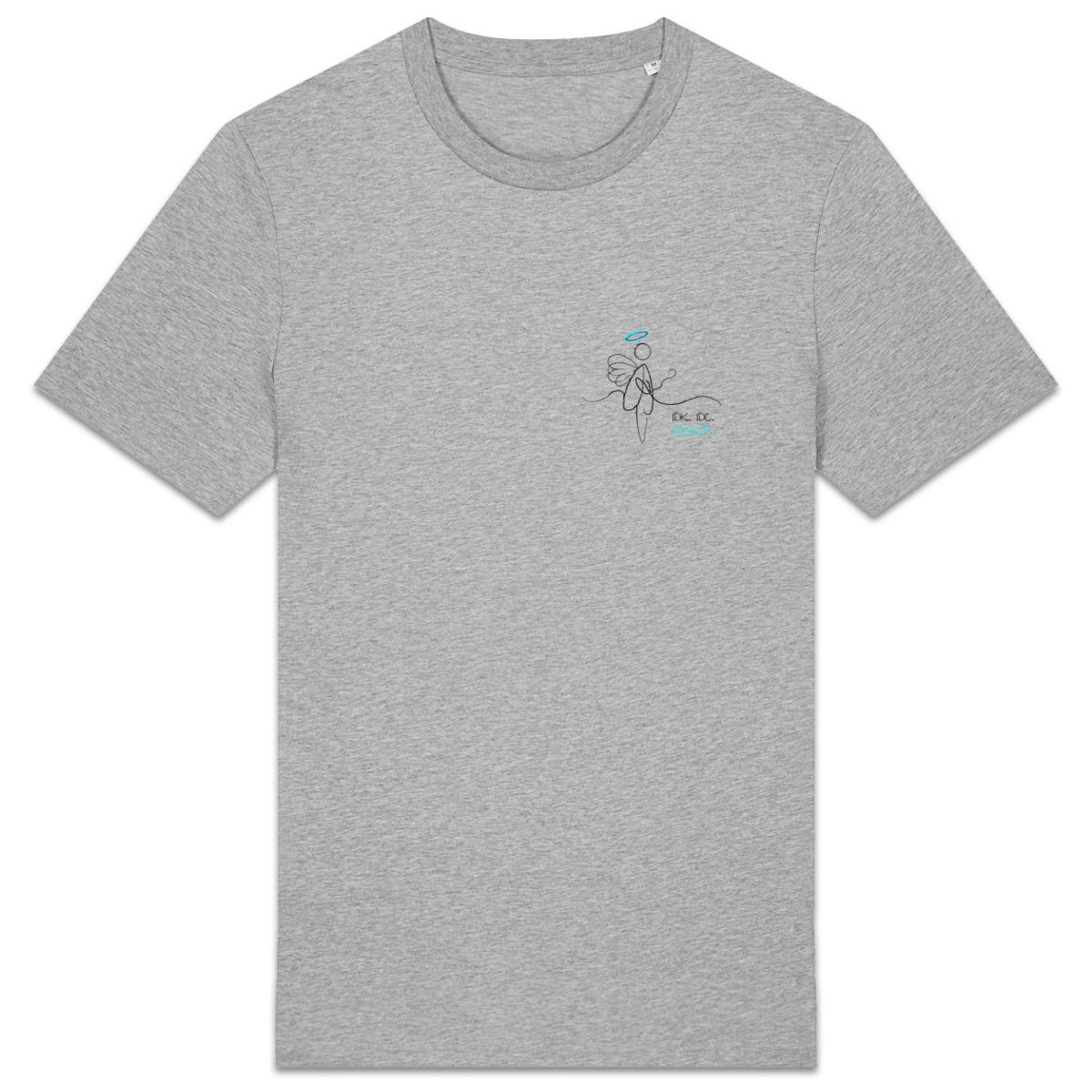 No Shit Shirts - Casual T-Shirt: IDK. IDC. IDGAF. - Casual T-Shirts - basic