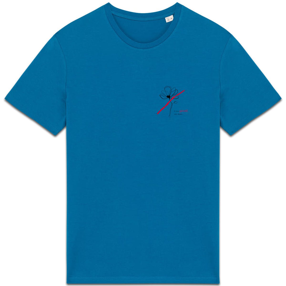 No Shit Shirts - Casual T-Shirt: I’ll take power over flowers - Casual T-Shirts - basic