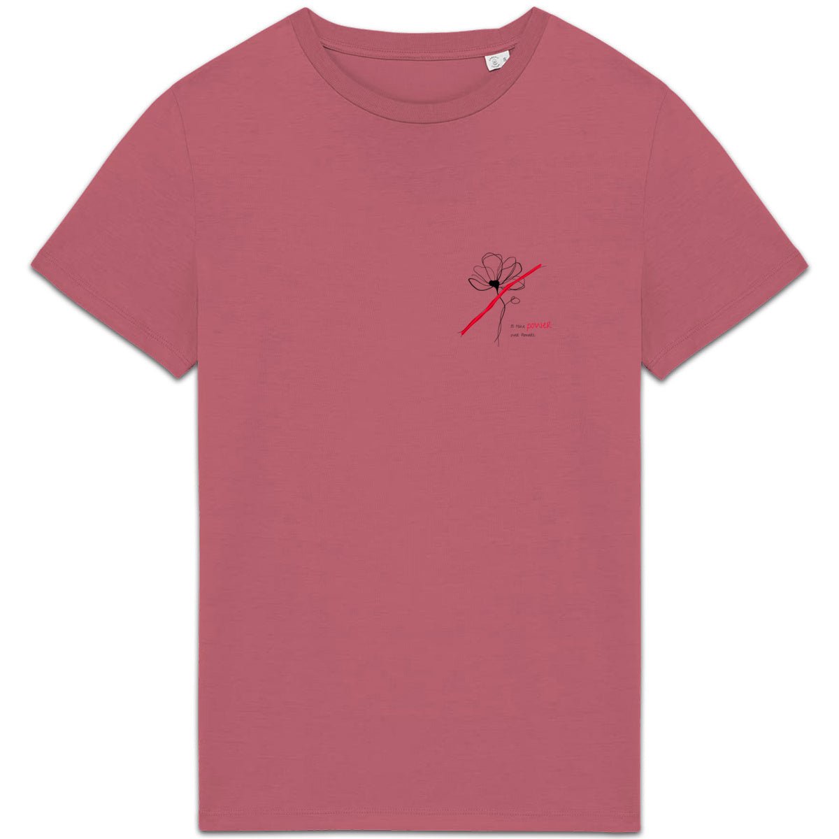 No Shit Shirts - Casual T-Shirt: I’ll take power over flowers - Casual T-Shirts - basic