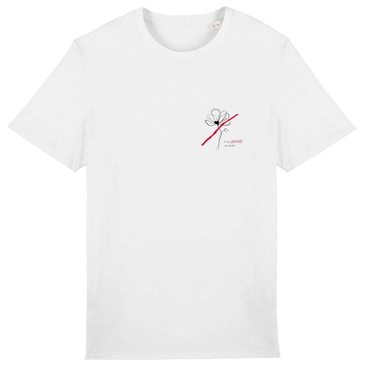 No Shit Shirts - Casual T-Shirt: I’ll take power over flowers - Casual T-Shirts - basic