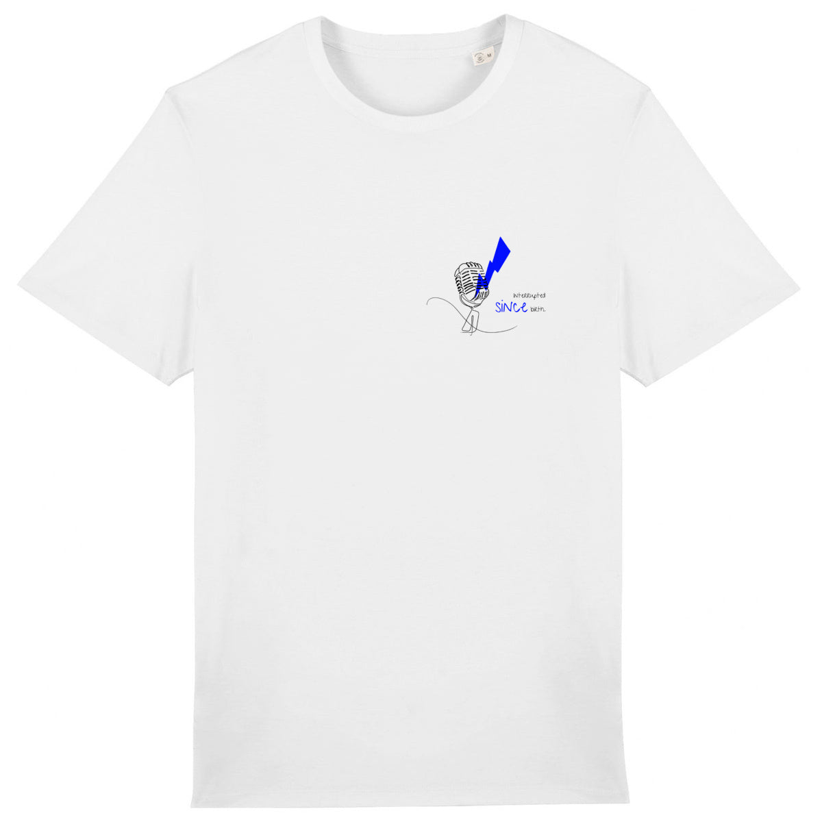 No Shit Shirts - Casual T-Shirt: Interrupted since birth. - Casual T-Shirts - basic