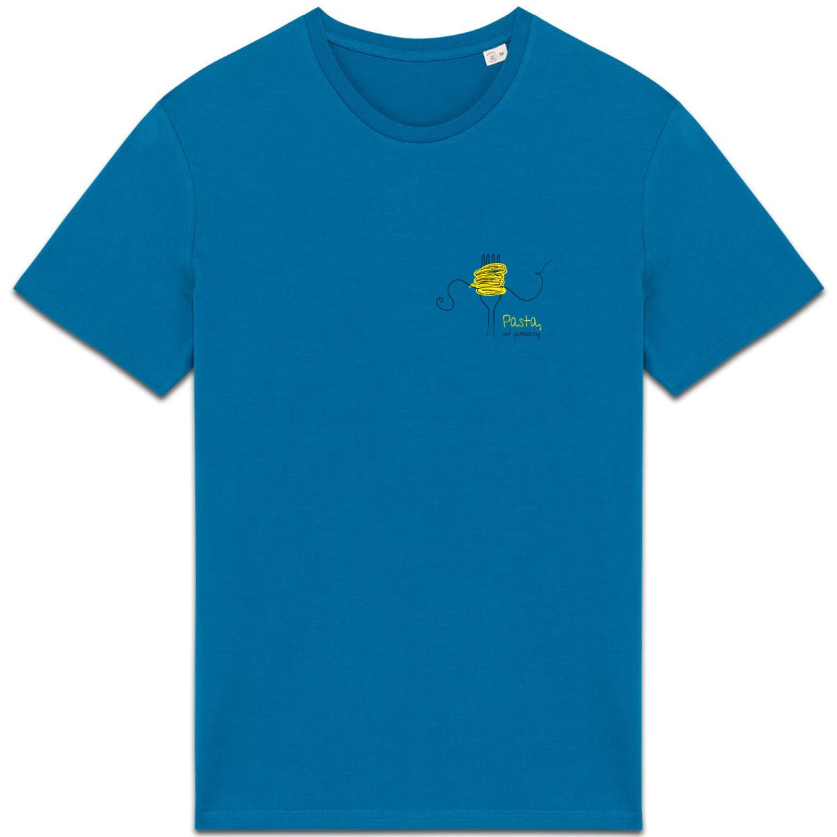 No Shit Shirts - Casual T-Shirt: Pasta, not patriarchy - Casual T-Shirts - basic