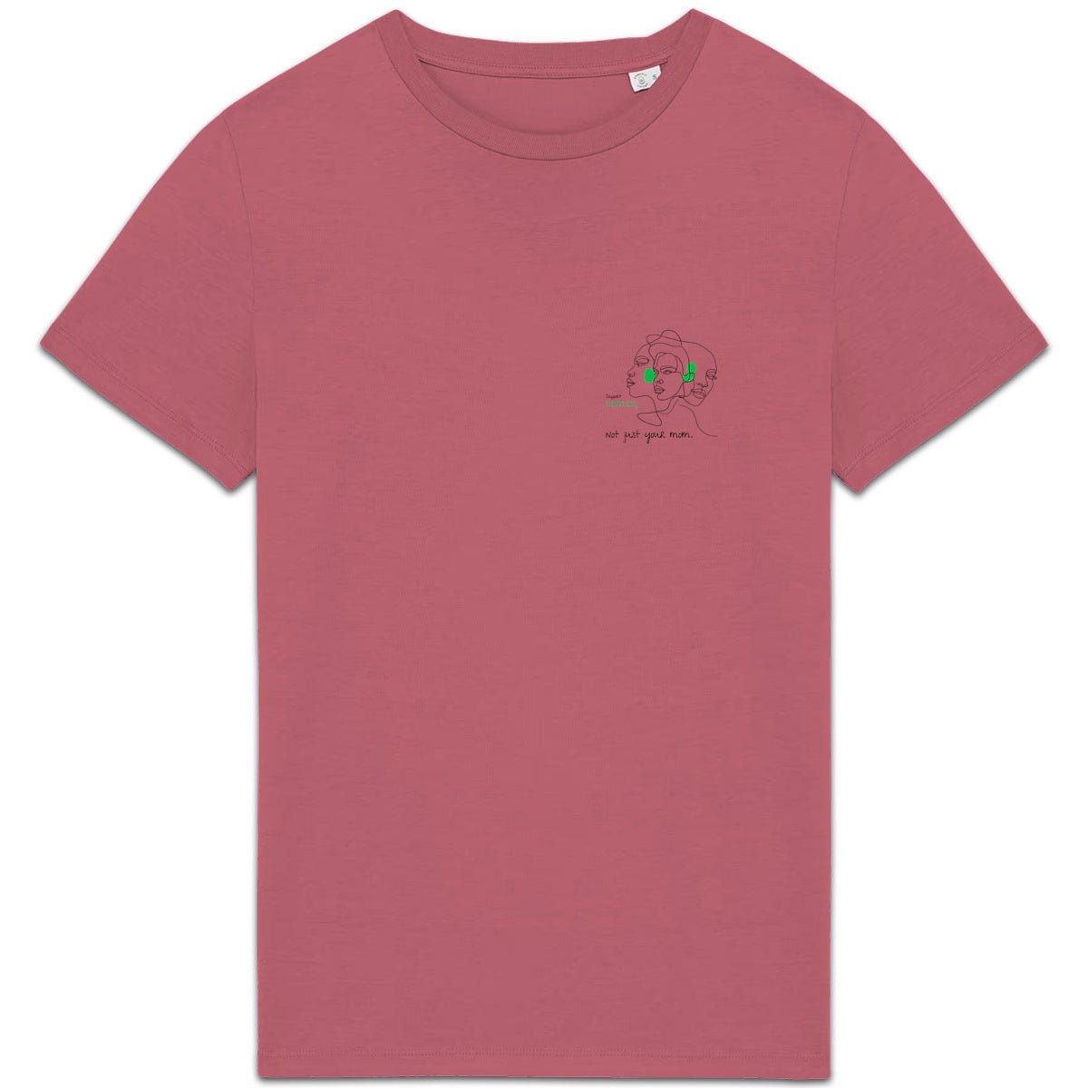 No Shit Shirts - Casual T-Shirt: Support women. Not just your mom - Casual T-Shirts - basic