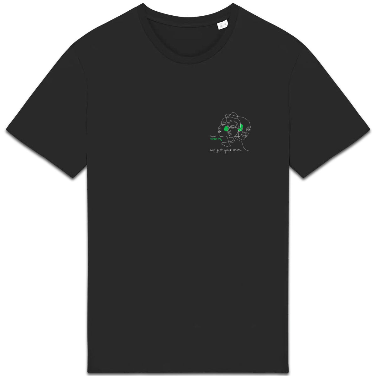 No Shit Shirts - Casual T-Shirt: Support women. Not just your mom - Casual T-Shirts - basic