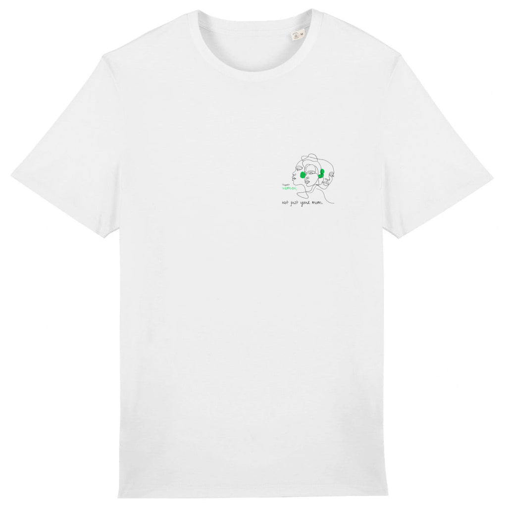 No Shit Shirts - Casual T-Shirt: Support women. Not just your mom - Casual T-Shirts - basic