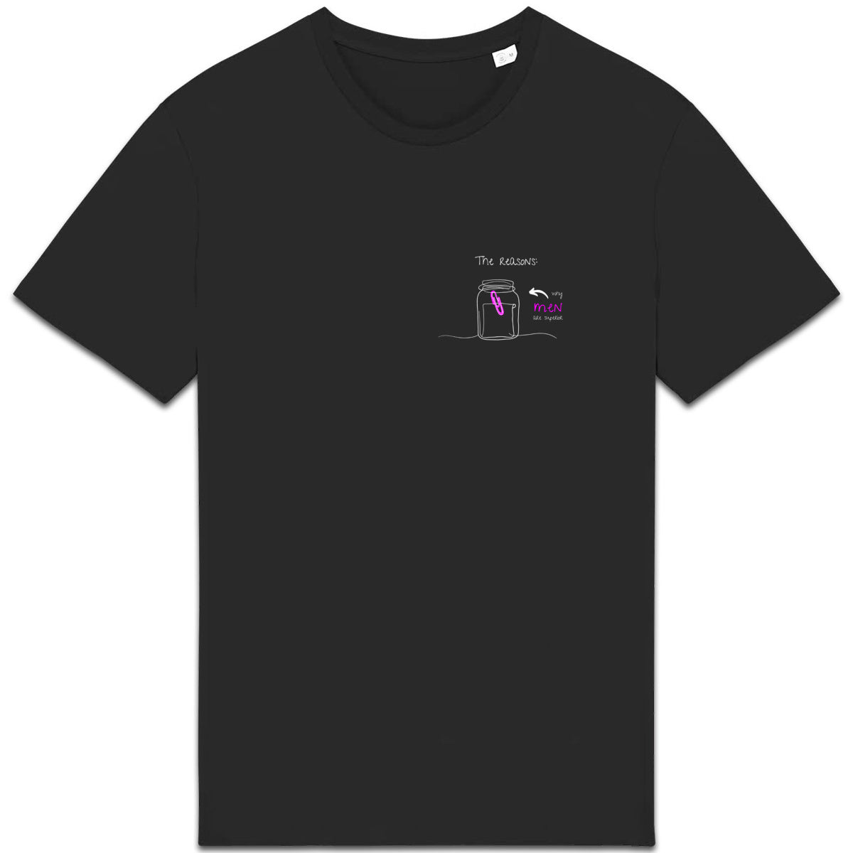 No Shit Shirts - Casual T-Shirt: The reasons why men are superior: - Casual T-Shirts - basic