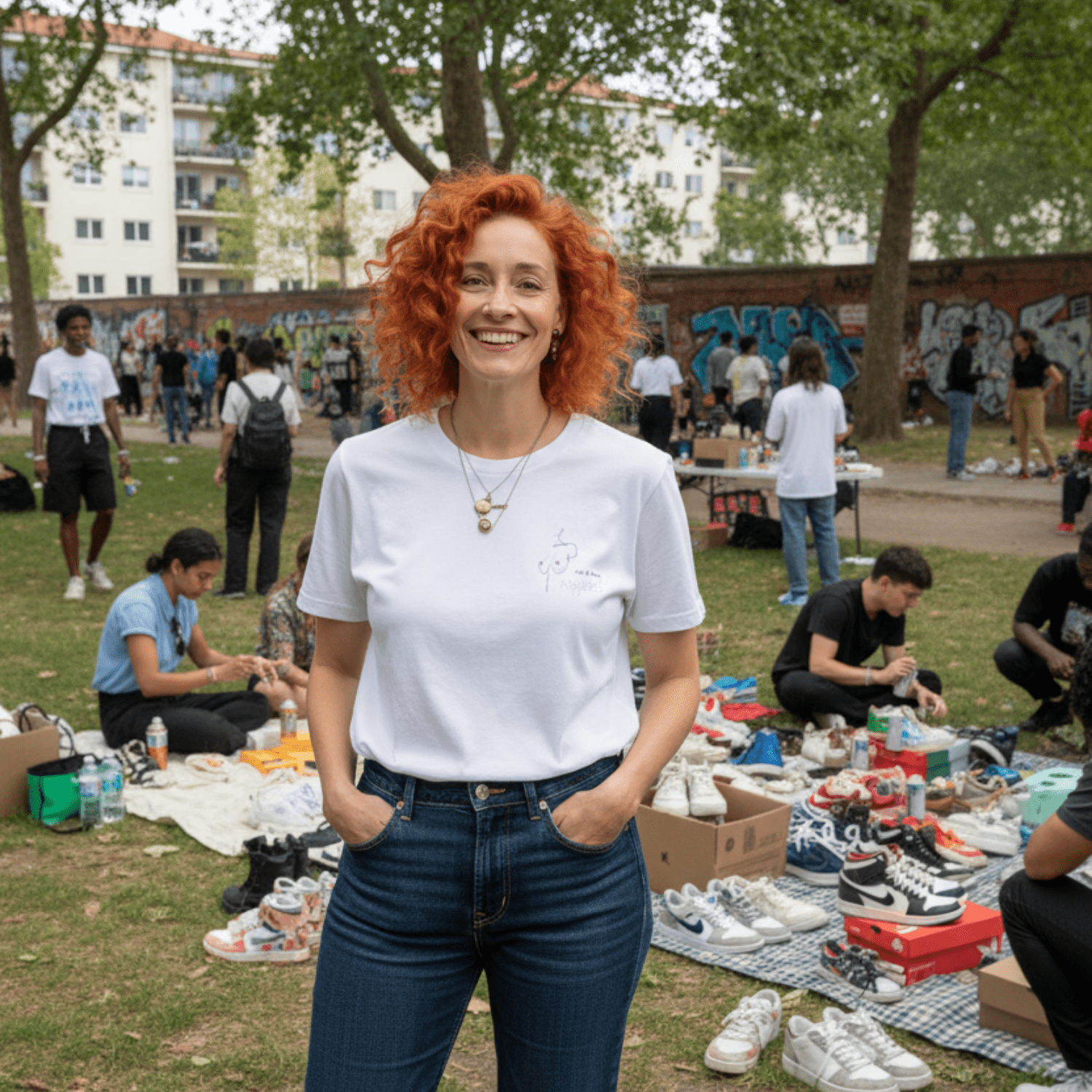 No Shit Shirts - Casual T-Shirt: We all have nipples! - Body & Autonomy & Sexism - basic