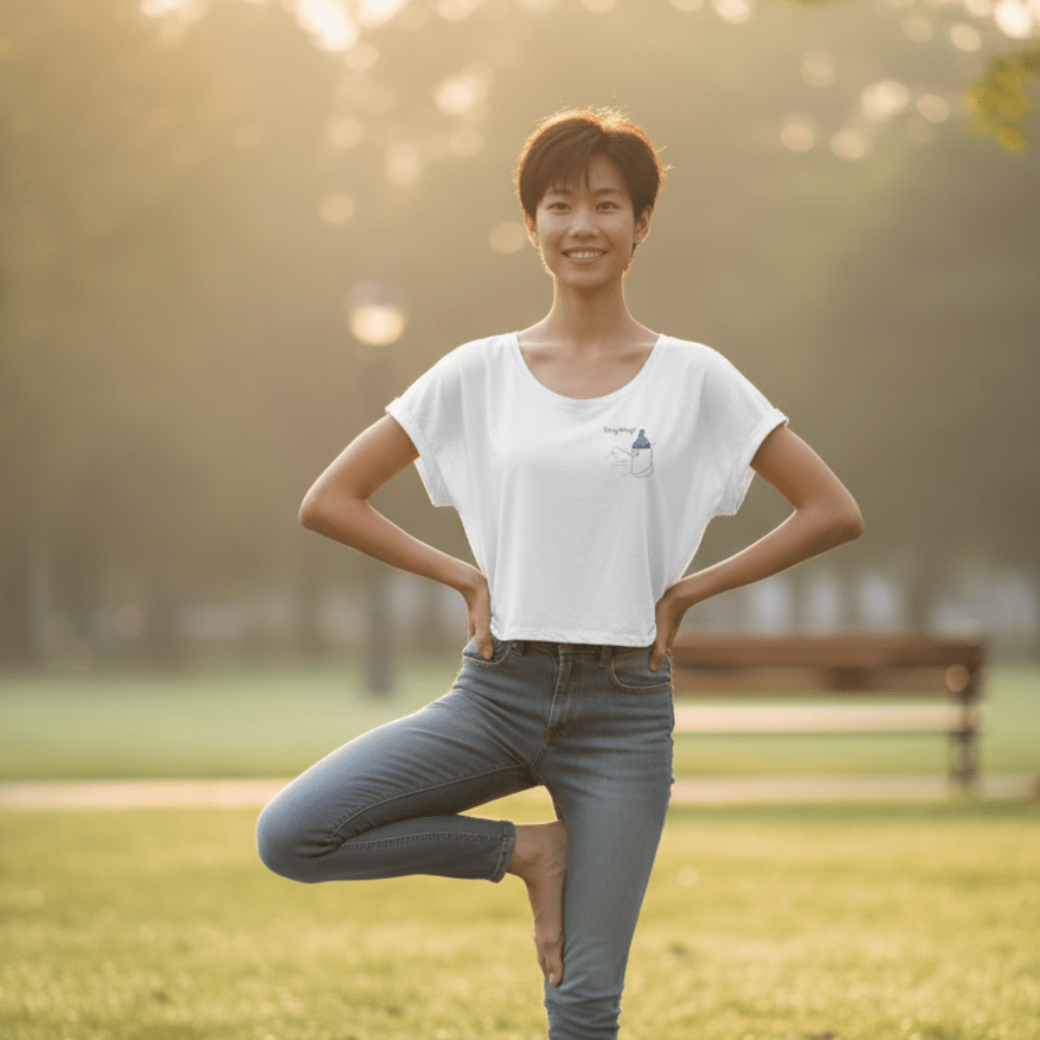 No Shit Shirts - Crop Shirt: Babysitting? That’s called parenting! - Crop Shirts - basic