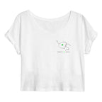No Shit Shirts - Crop Shirt: Compliments ≠ comments. - Crop Shirts - basic