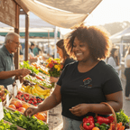 No Shit Shirts - Crop Shirt: Cooking is a skill, not a gender. - Crop Shirts - basic