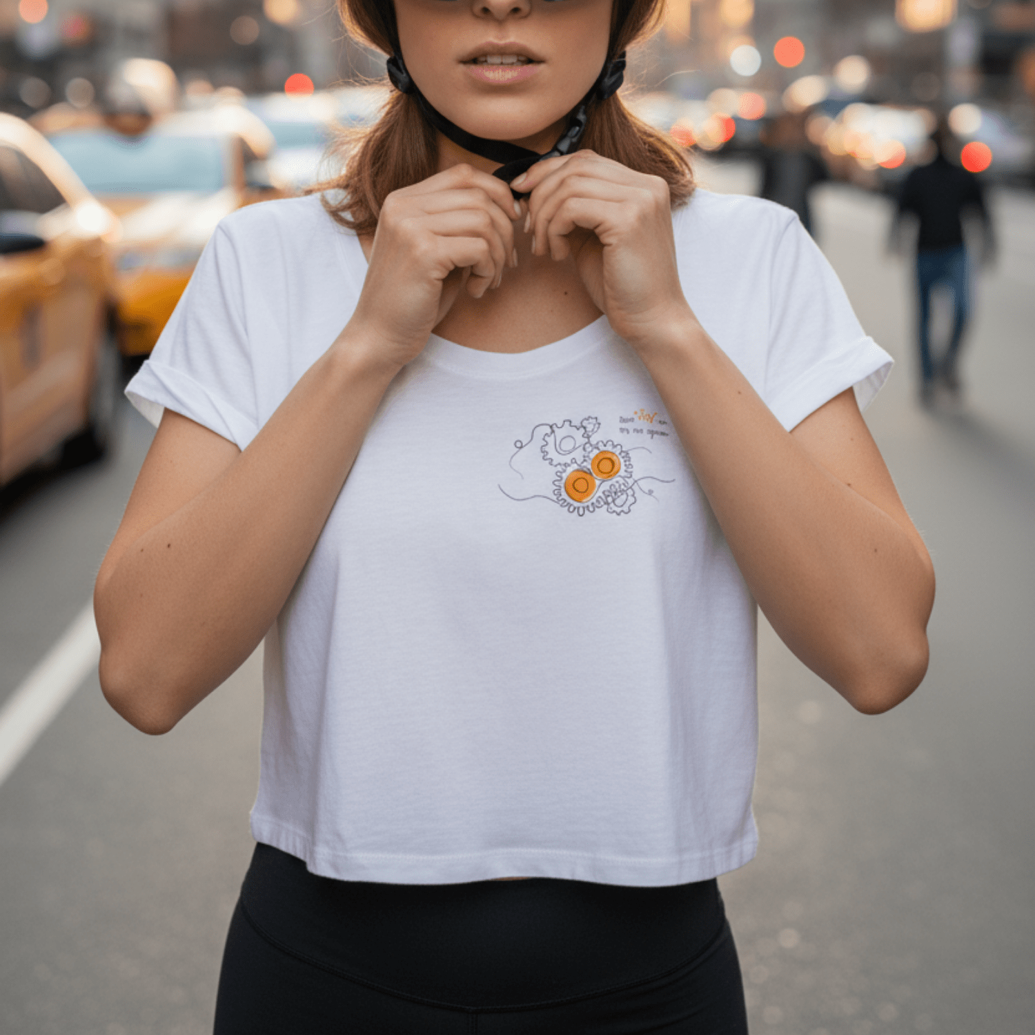 No Shit Shirts - Crop Shirt: Don’t “fix” me. Fix the system. - Crop Shirts - basic