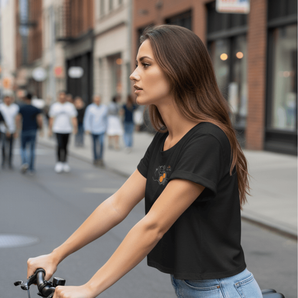 No Shit Shirts - Crop Shirt: Don’t “fix” me. Fix the system. - Crop Shirts - basic