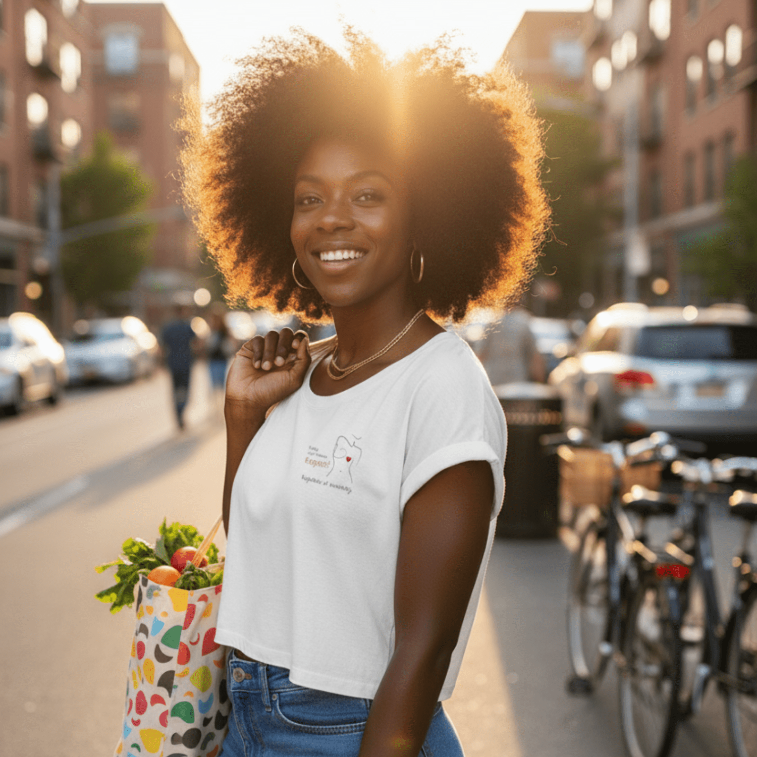 No Shit Shirts - Crop Shirt: Every chest deserves respect. Regardless of inventory. - Body & Autonomy & Sexism - basic