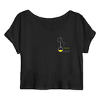 No Shit Shirts - Crop Shirt: Feminism: because “waiting” hasn’t worked so far - basic