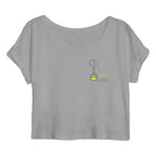 No Shit Shirts - Crop Shirt: Feminism: because “waiting” hasn’t worked so far - basic
