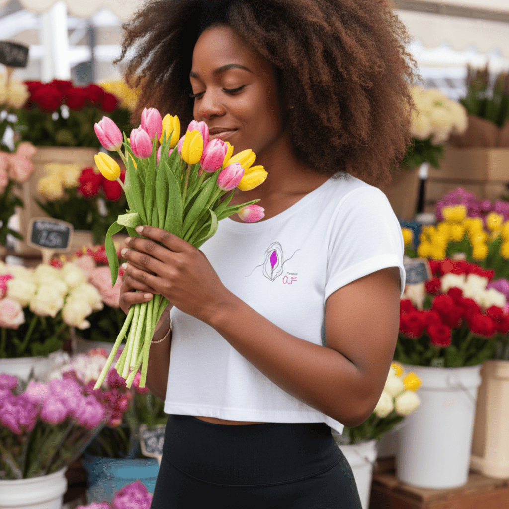 No Shit Shirts - Crop Shirt: Feminist AF - Crop Shirts - basic