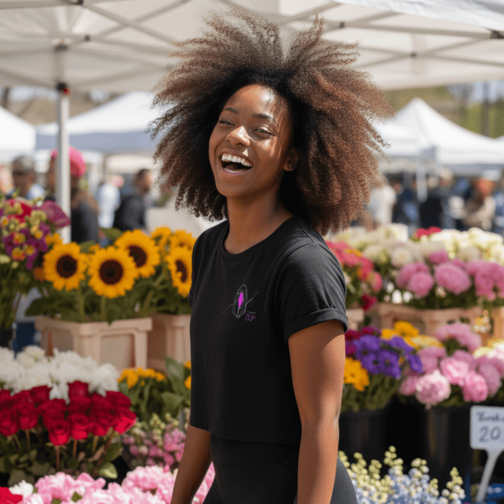 No Shit Shirts - Crop Shirt: Feminist AF - Crop Shirts - basic