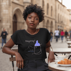 No Shit Shirts - Crop Shirt (Frontprint Large): Babysitting? That’s called parenting! - Crop Shirts - basic