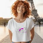 No Shit Shirts - Crop Shirt (Frontprint Large): Equal pay sounds radical… if you’re from 1950. - Crop Shirts - basic