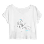 No Shit Shirts - Crop Shirt (Frontprint Large): IDK. IDC. IDGAF. - Crop Shirts - basic