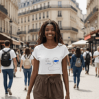 No Shit Shirts - Crop Shirt (Frontprint Large): If anyone needs a dress code, it’s this: - Crop Shirts - basic